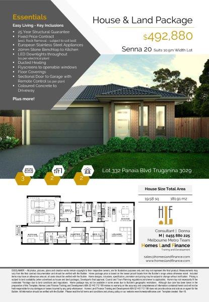 Lot 332 Panaia Blvd Truganina 3029 Senna 20